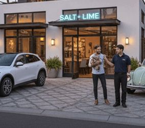Hotel entrance